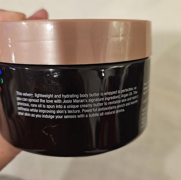 Josie Maran Argan Oil Ultra Hydrating Body Butter New, Sealed *BIG* 19 Fl Oz - Picture 2 of 4